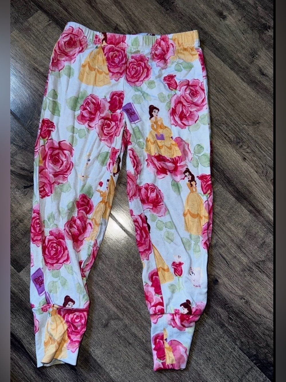 Posh Peanut Disney Belle Beauty and the Beast Enchanted Roses Pants 2T